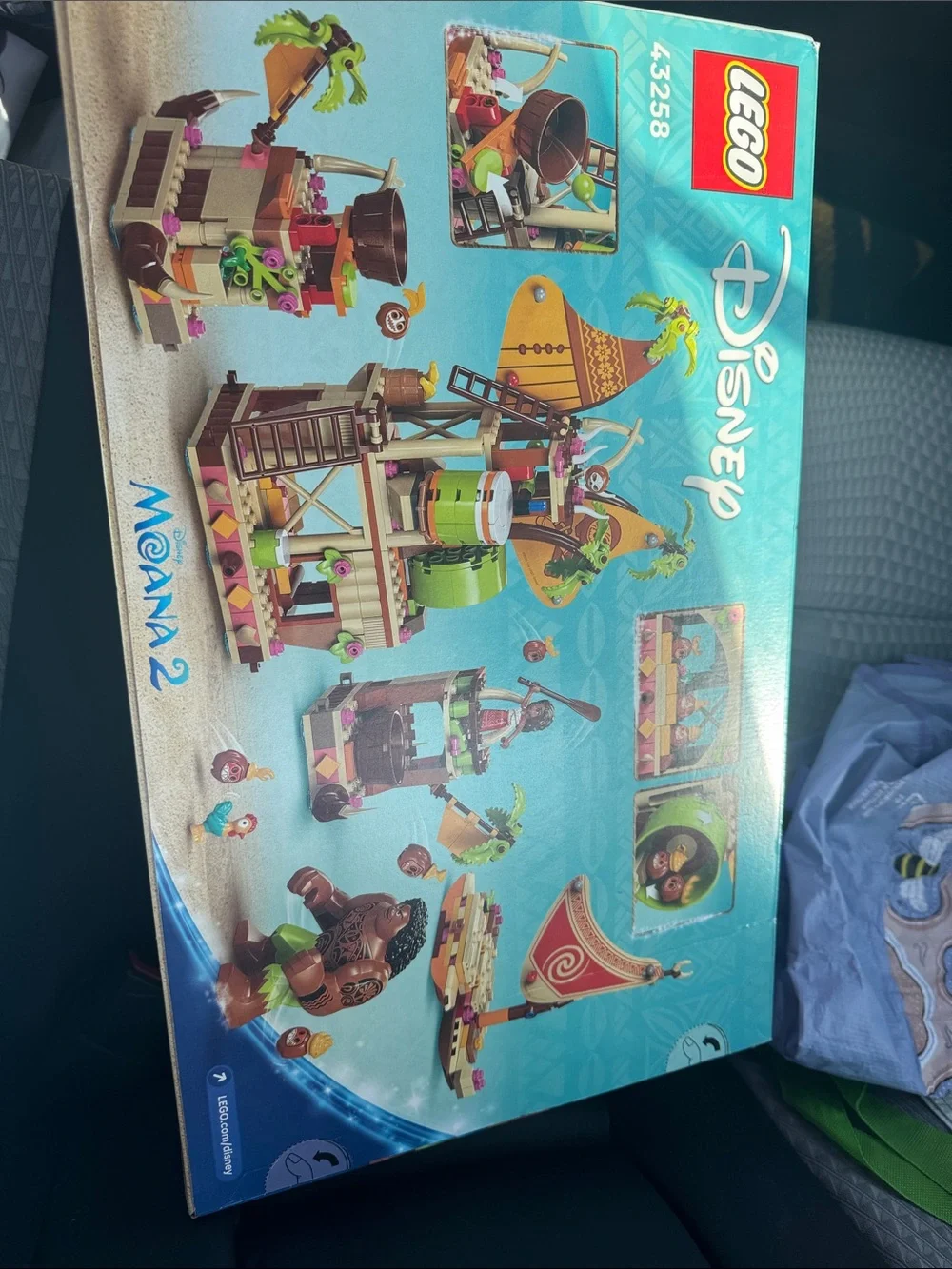 Lego Disney Moana Kakamora Barge - Green, Brown, Tan, Pink